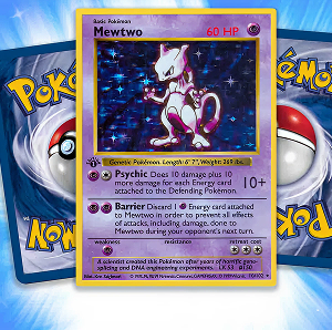 Mewtwo – Powerful psychic legend.
