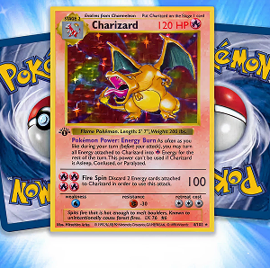 Charizard – Iconic fire/flying dragon.